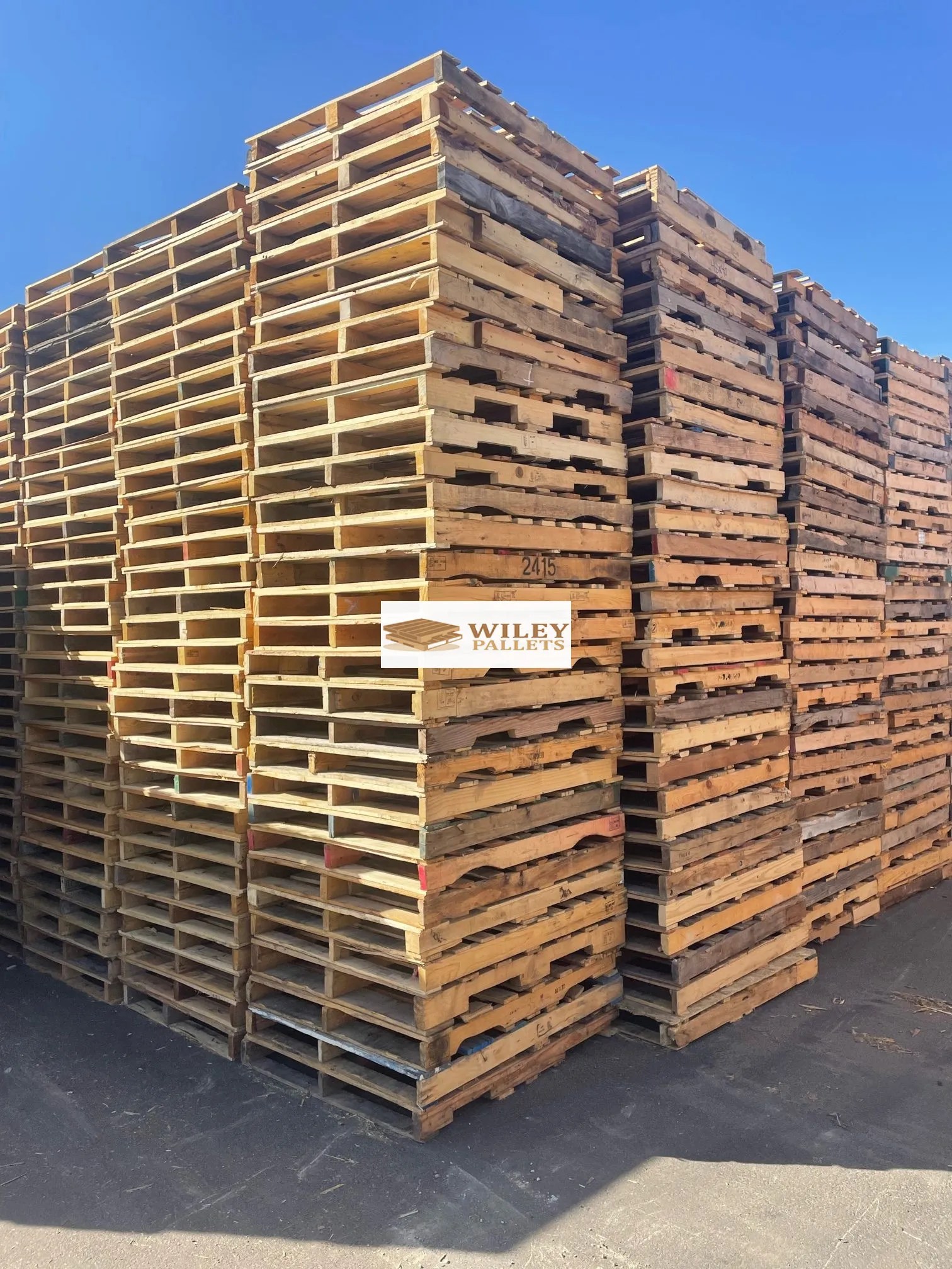 2 Used 48x40 Grade B Pallets Boston, MA 02210 Wiley Pallet