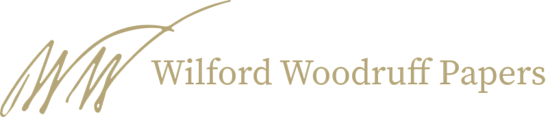 Moses Thatcher Wilford Woodruff Papers