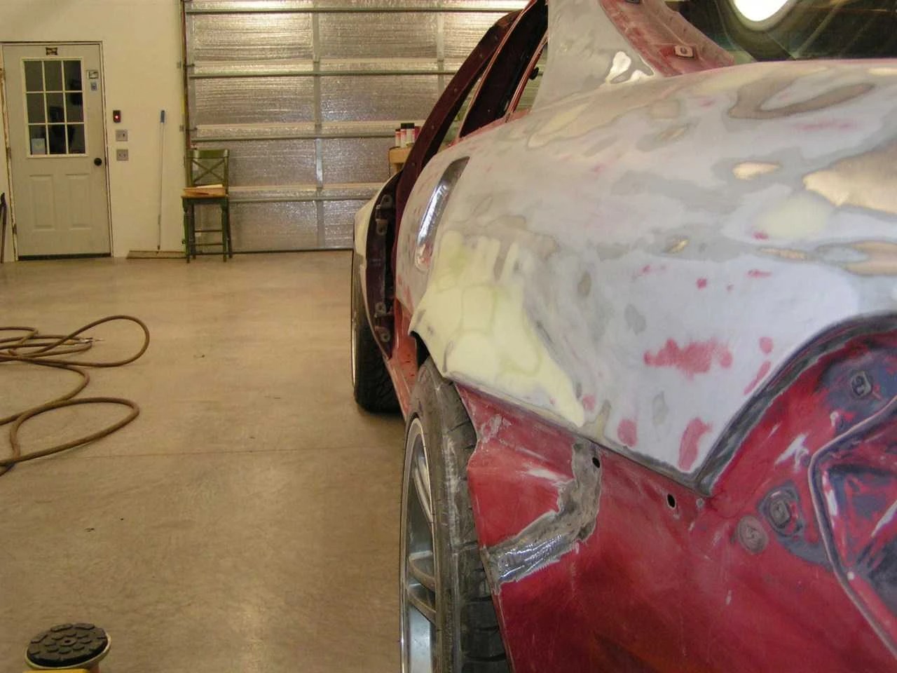 Bodywork Phase 2 Paint Wilhelm Raceworks, LLC