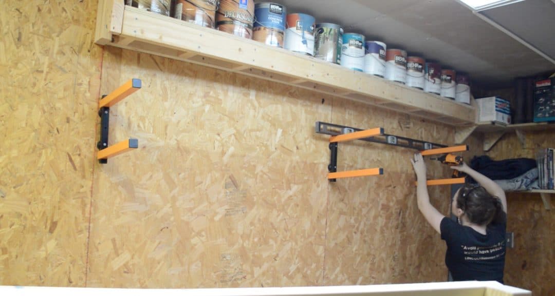 Simple Shop Shelves and Triton Lumber Rack Wilker Do's