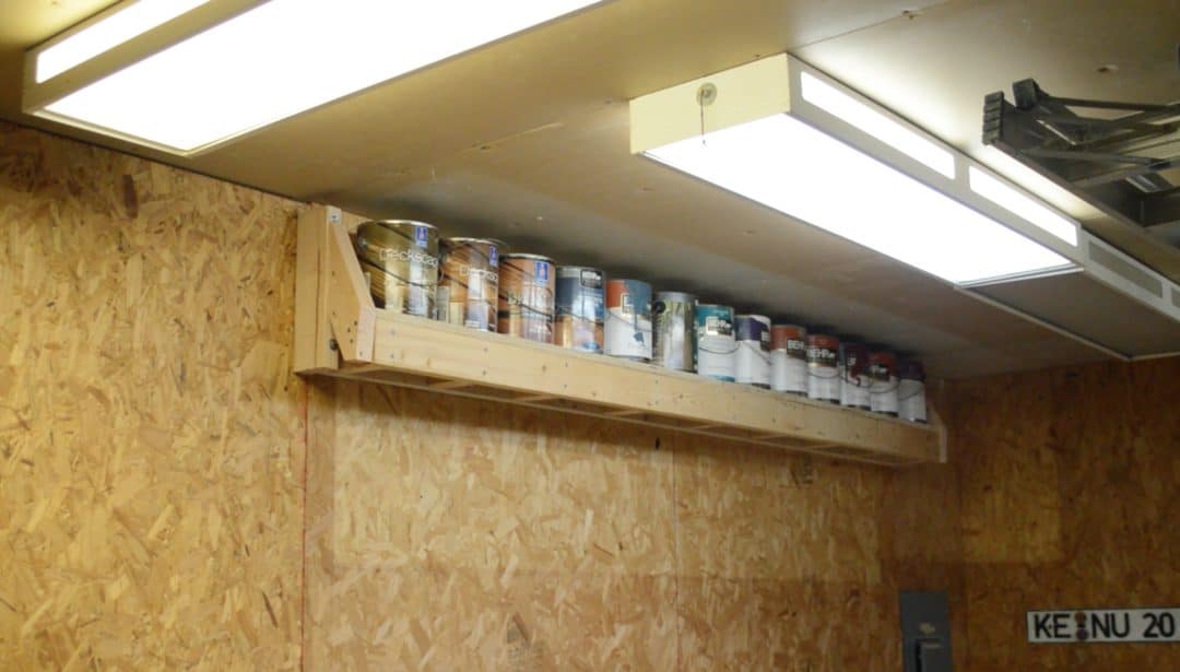 Simple Shop Shelves and Triton Lumber Rack Wilker Do's