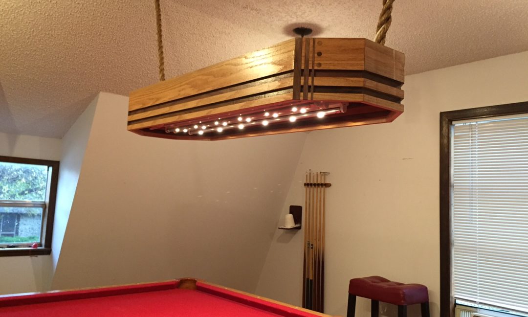Custom Pool Table Light Wilker Do's