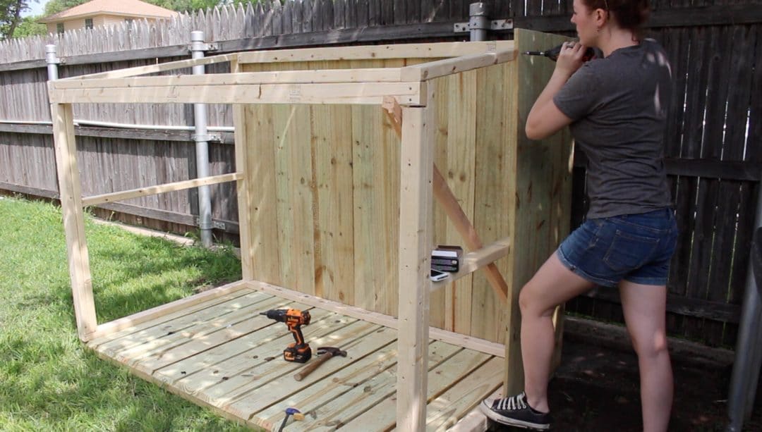 How To Build A Garbage Can Enclosure Part 1 Wilker Do's