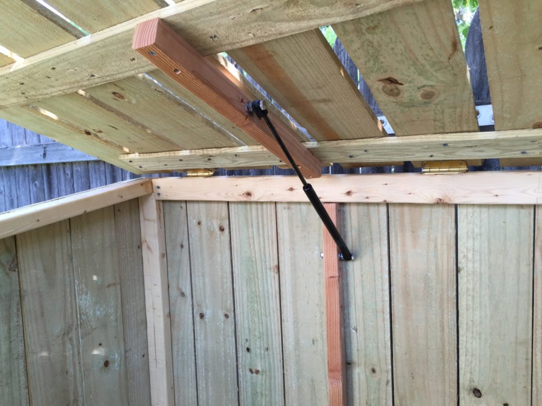 How To Build A Garbage Can Enclosure Part 2 Wilker Do's