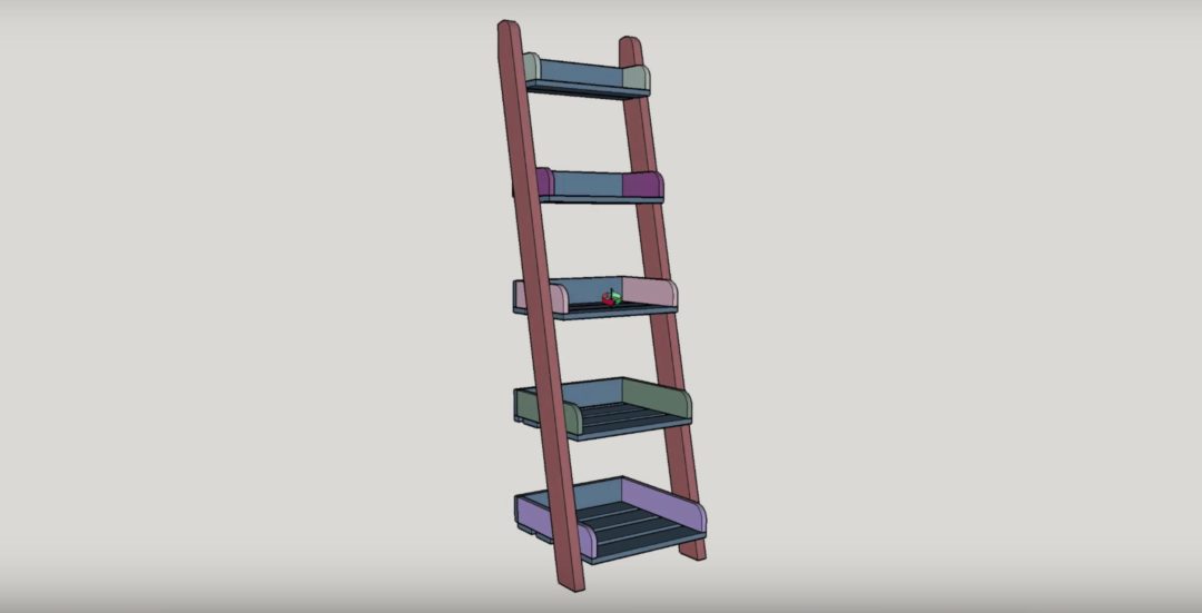 How to Build a Leaning Wall Shelf Wilker Do's