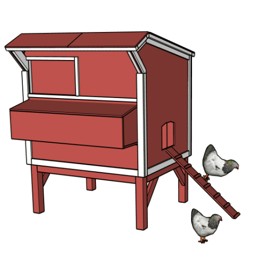 Compact Chicken Coop Plans Wilker Do's