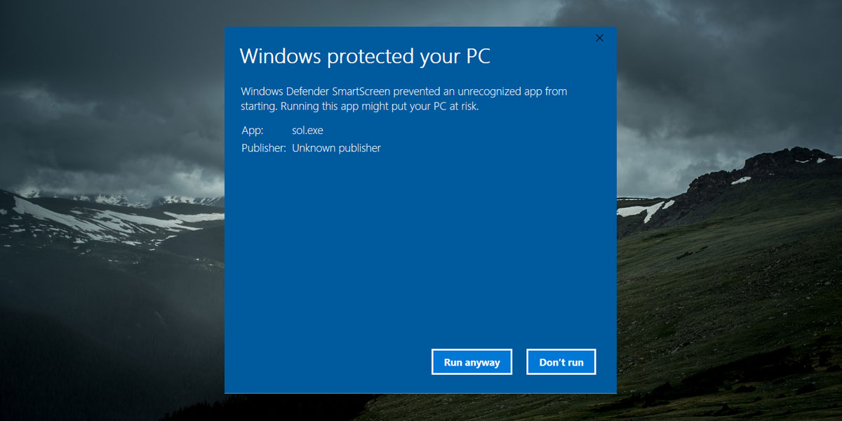 So führen Sie eine Whitelist für Apps auf dem SmartScreen unter Windows