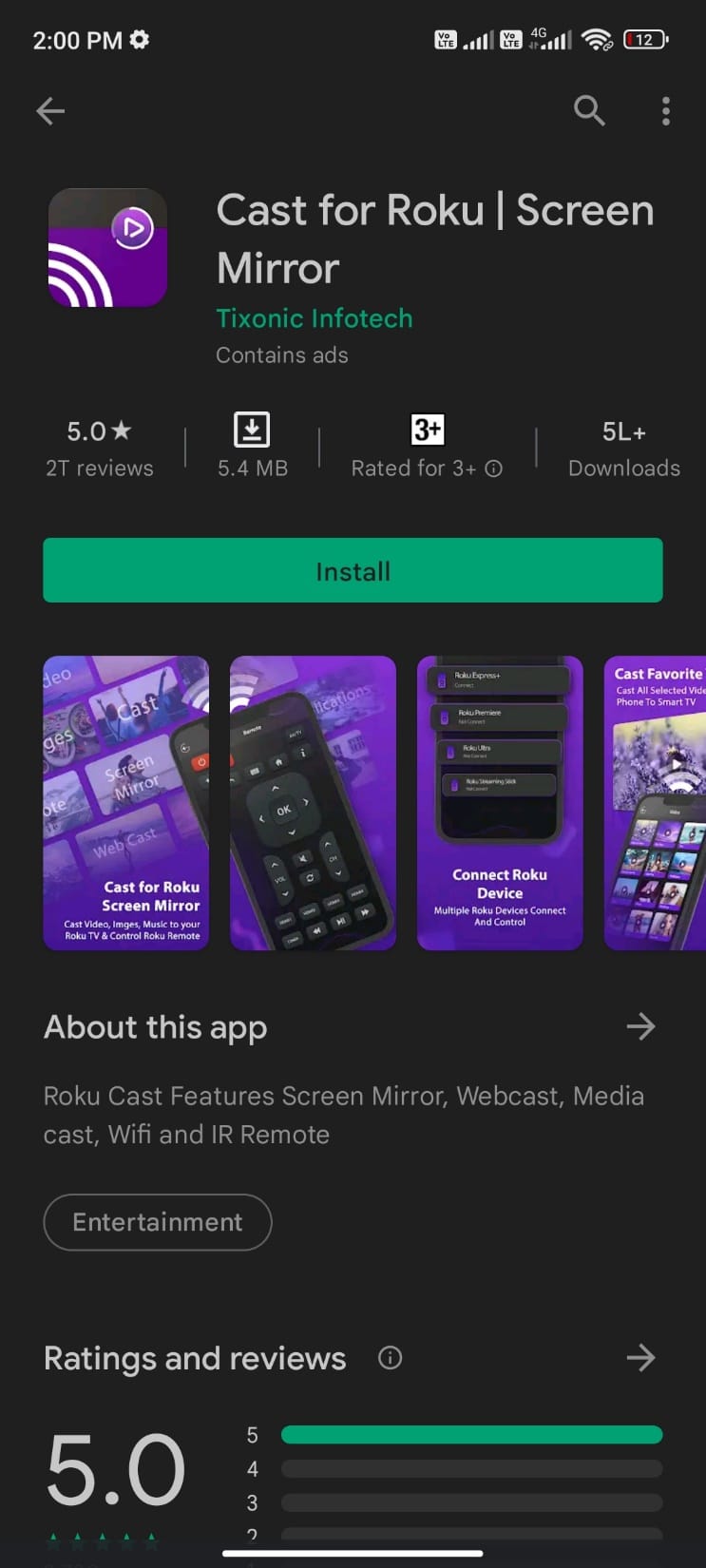 10 Bedste Screen Mirroring App til Android til Roku toadmin.dk