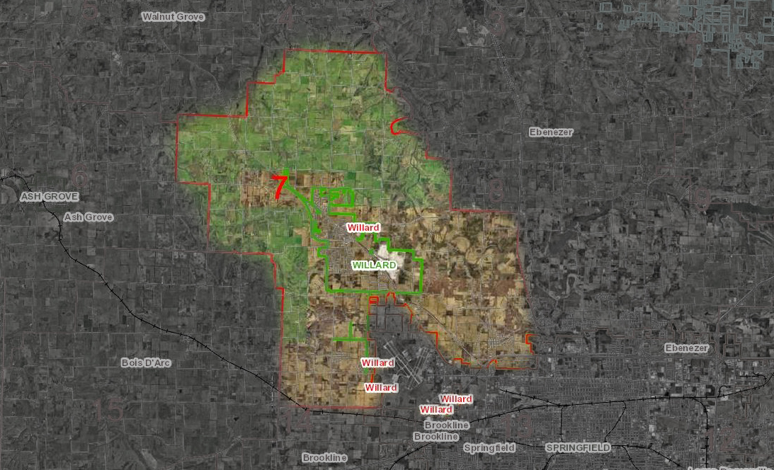Willard Fire District Map Willard Fire Protection District