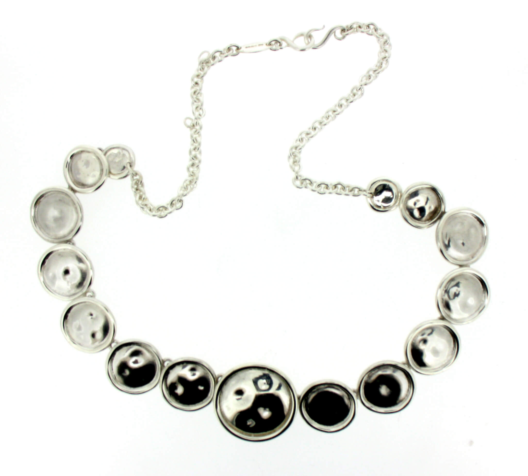 Sterling Silver Bottle Top Necklace Will