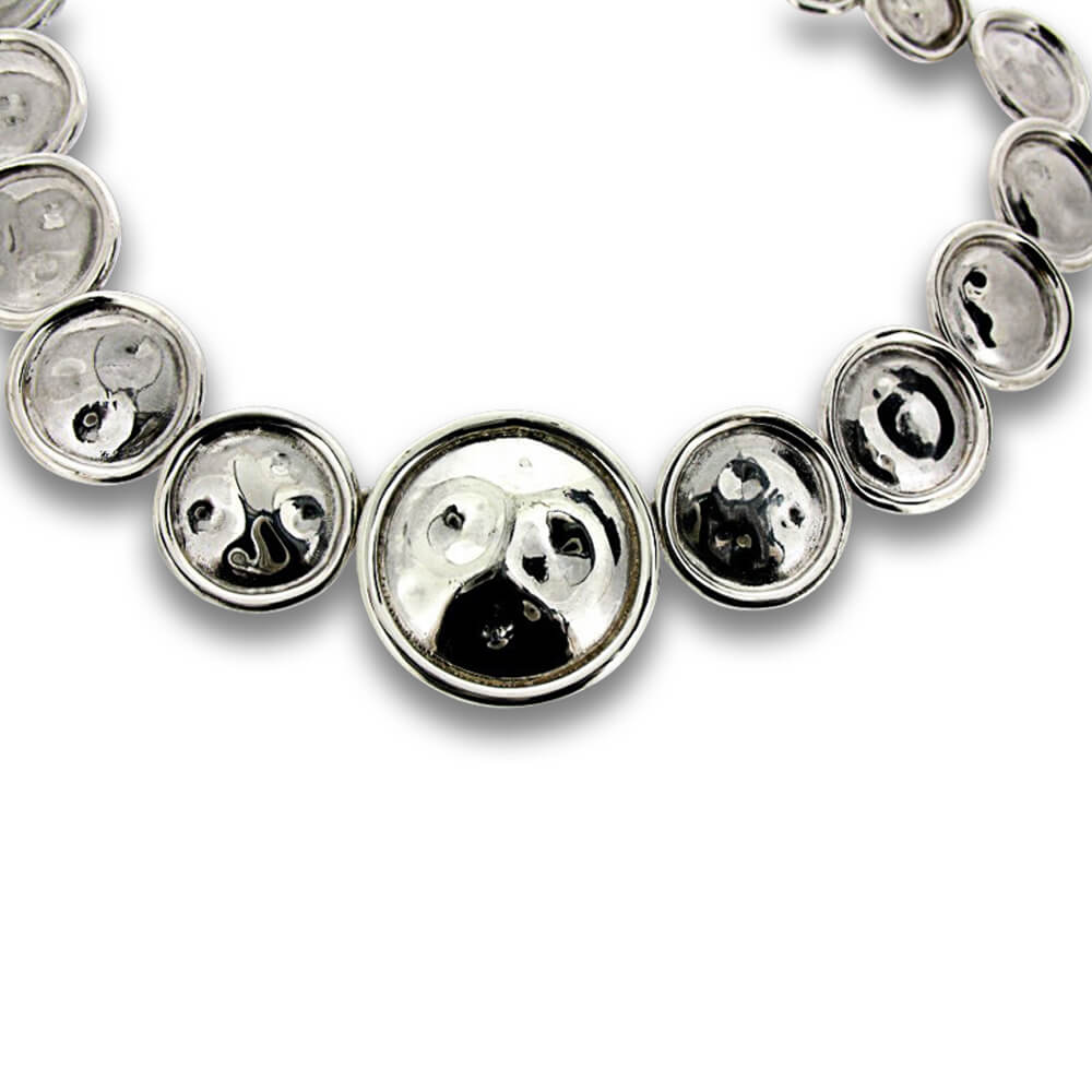 Sterling Silver Bottle Top Necklace Will