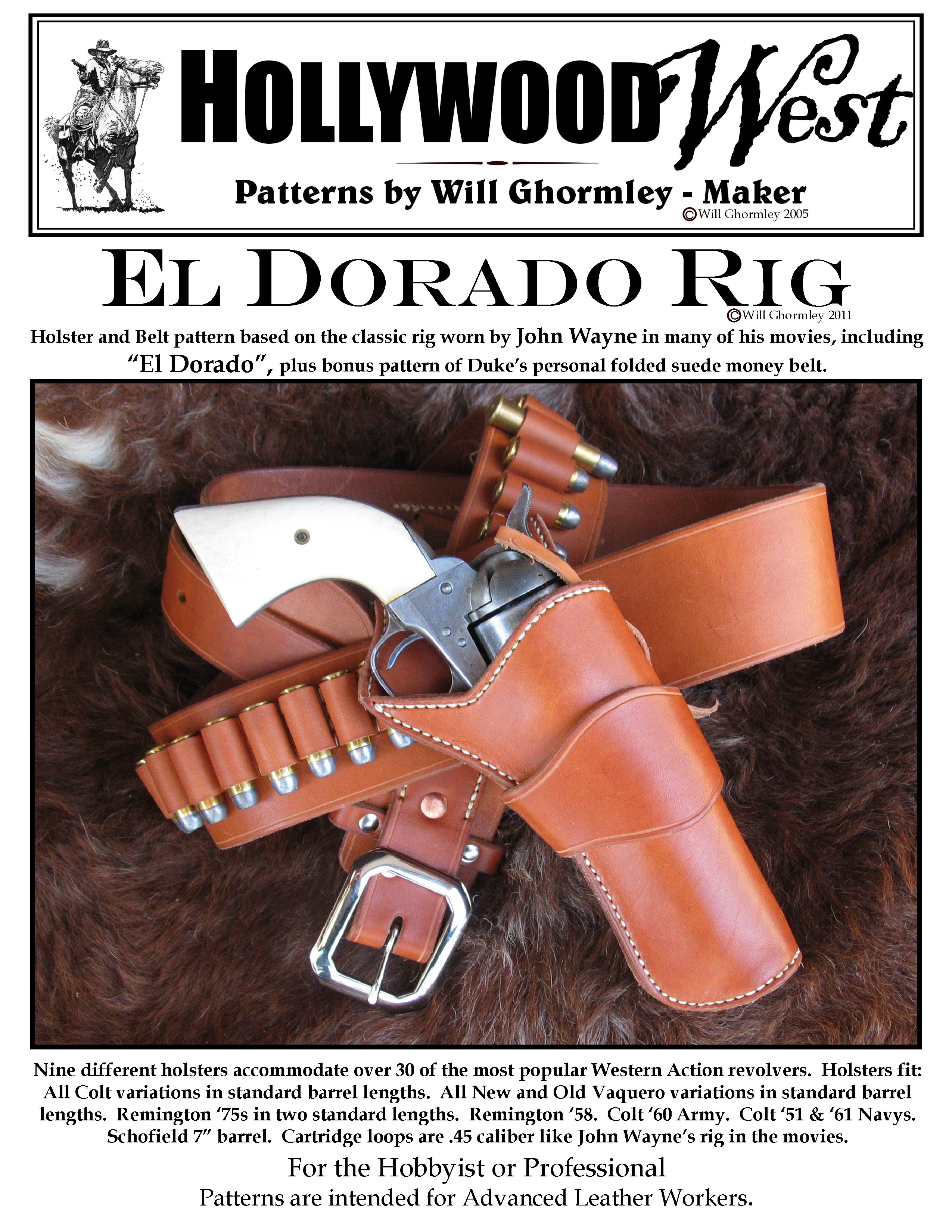 El Dorado Rig, John Wayne, The Duke, Will Ghormley