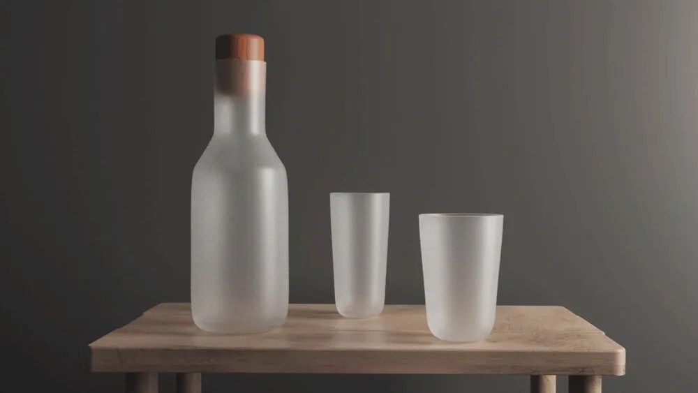 The Best Way to Render Frosted Glass in KeyShot —