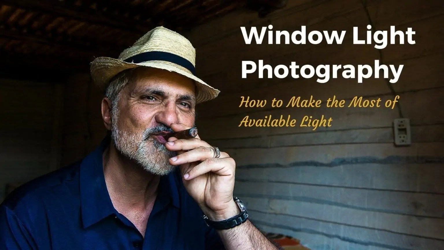 Window Light Photography Great Portraits with FREE Light