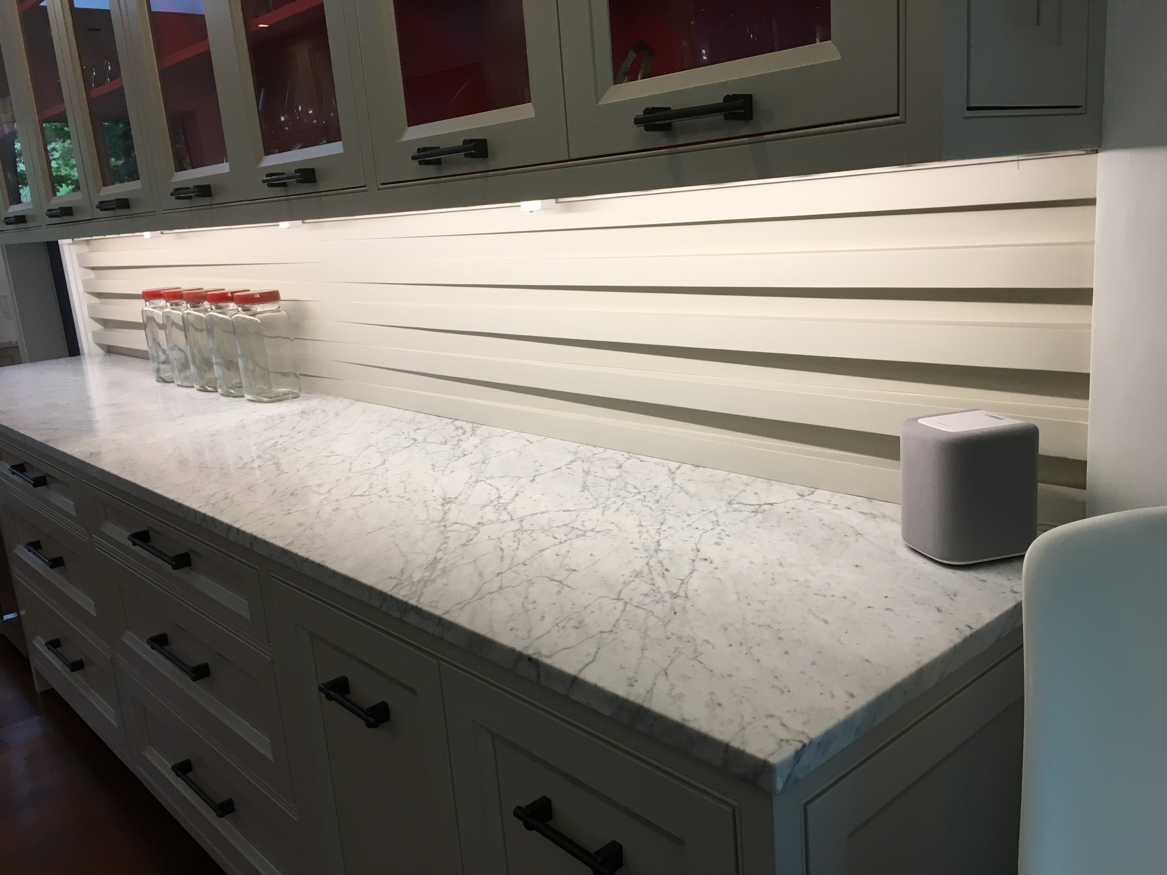 Large Format Tile Kitchen Backsplash Things In The Kitchen