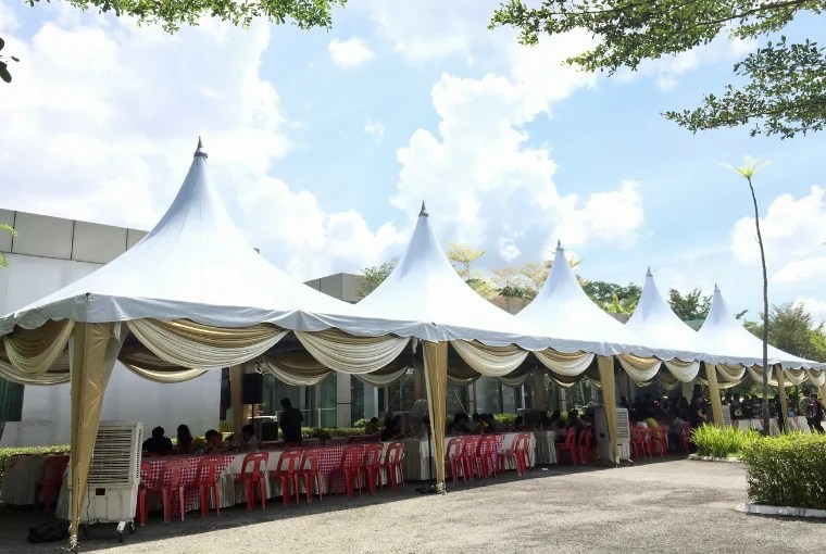 Canopy Tent Rental in Johor Bahru William Exhibition Sdn Bhd