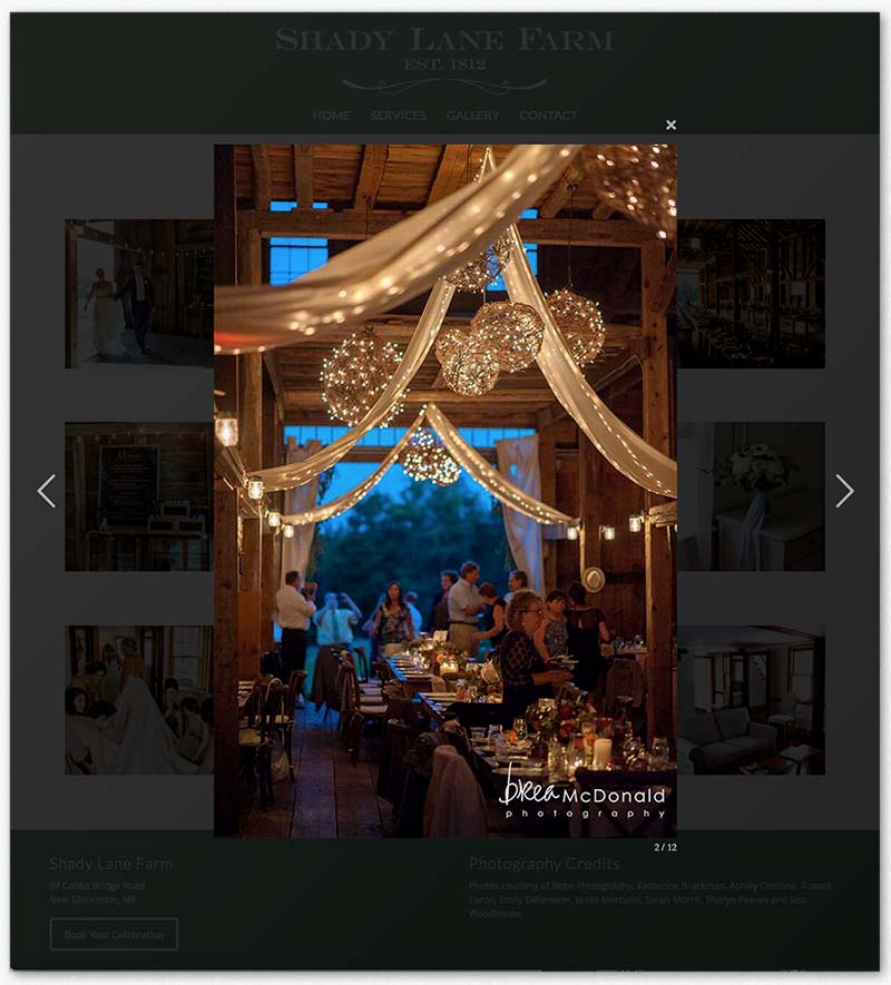 Shady Lane Farm williamo dev & design