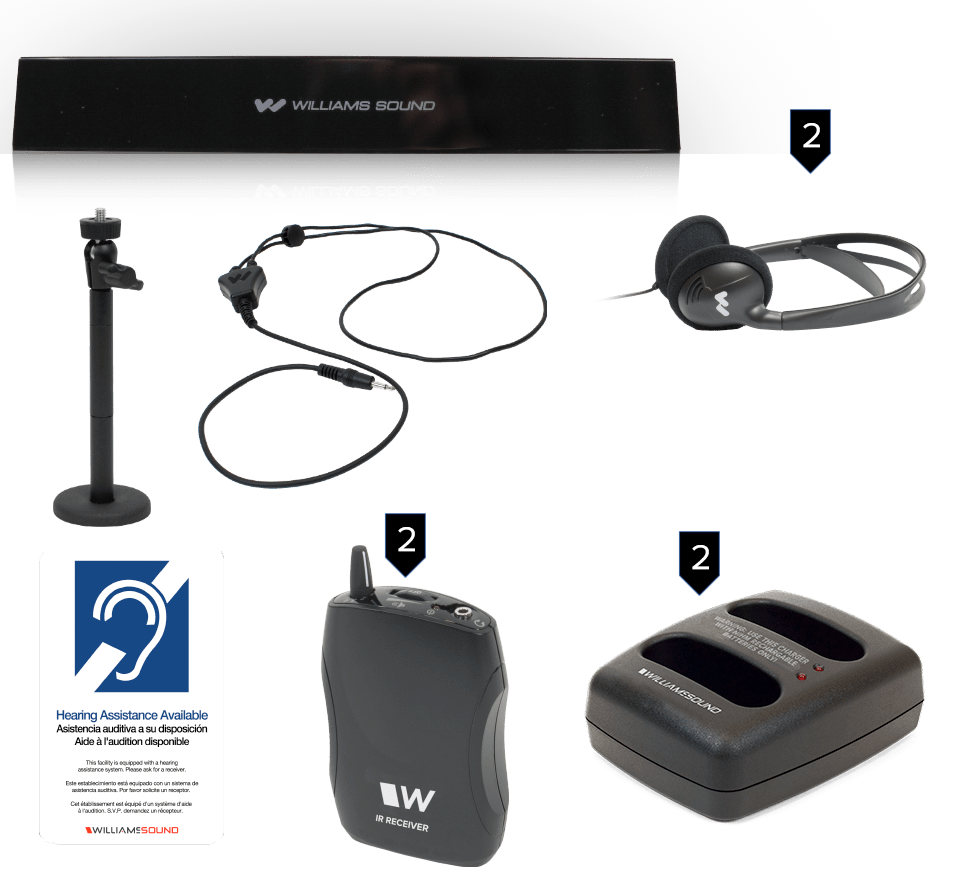 Mediumarea Infrared System with PoE Williams AV