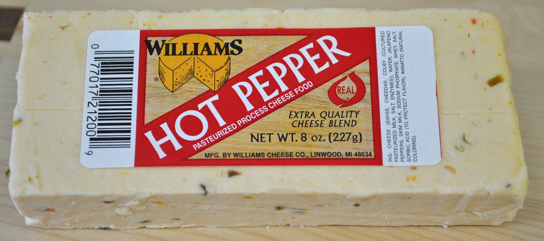 Low Sodium Swiss Cheese 8 oz. William's Cheese