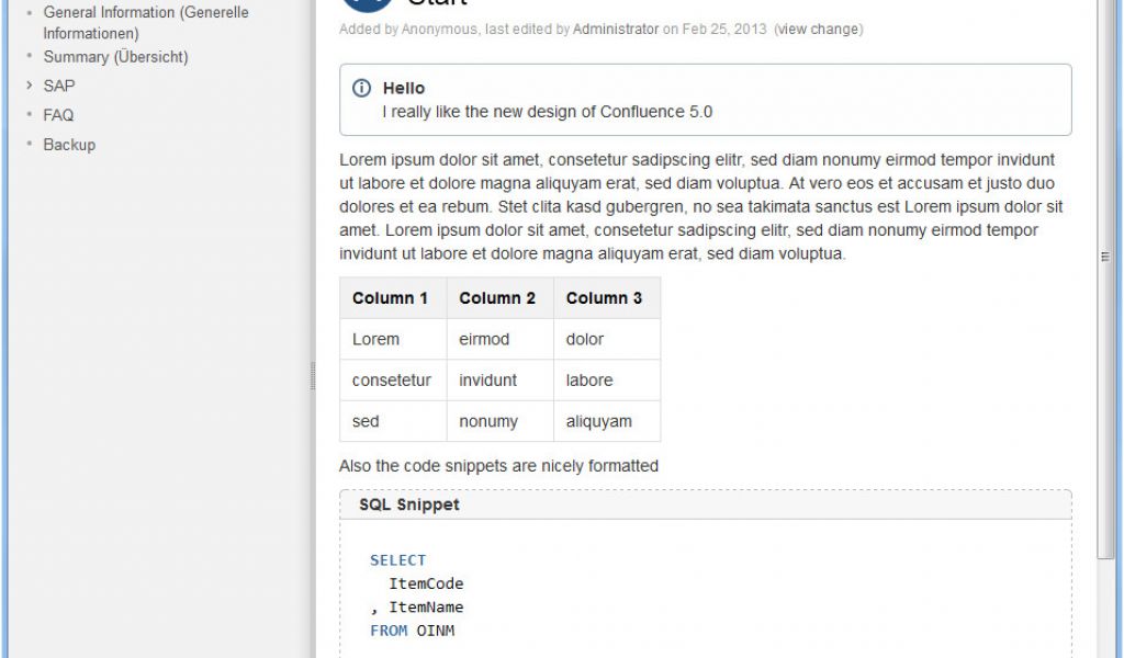 Confluence Faq Template Confluence Driverlayer Search Engine