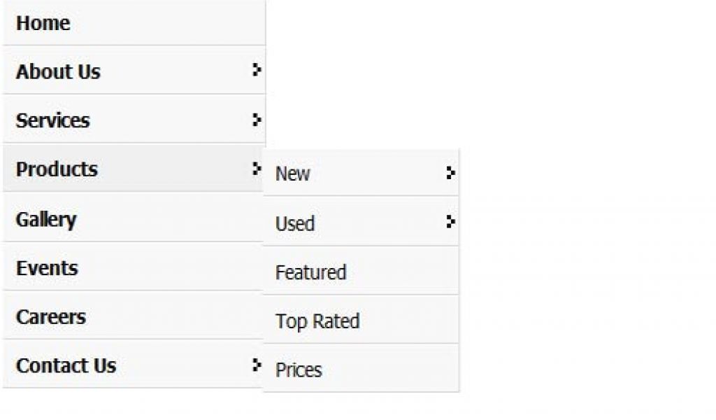 Html Vertical Menu Bar Template Css Vertical Menu Templates