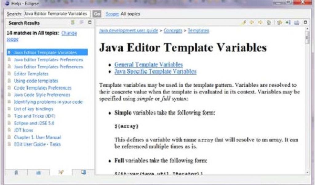 What is A Template In Java Eclipse Code Templates williamsonga.us