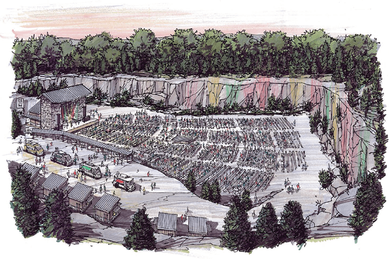 Graystone Quarry Amphitheater Announces Opening Date Williamson Source