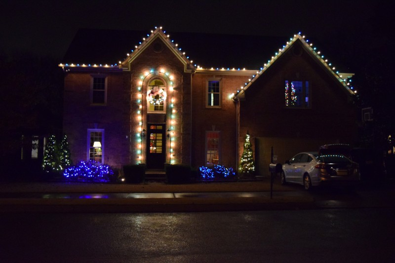 Scene Around Town Holiday Lights in Polk Place Williamson Source