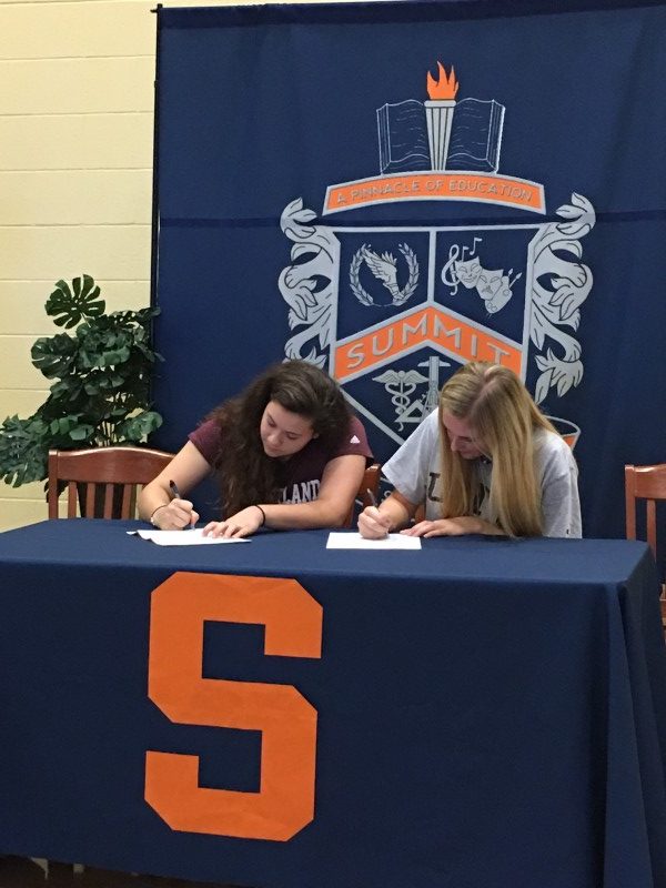 Signing day at Summit High for four student athletes Williamson Source