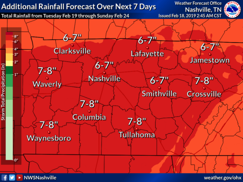 Weather Alert Heavy Rain Expected This Week, Flash Flood Watch in