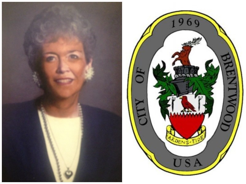 Betty Reagan Brentwood's First Female City Commissioner Williamson