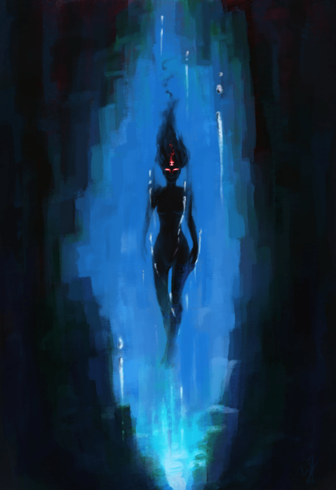 Krita Character Concept Void William Thorup Blog and Portfolio