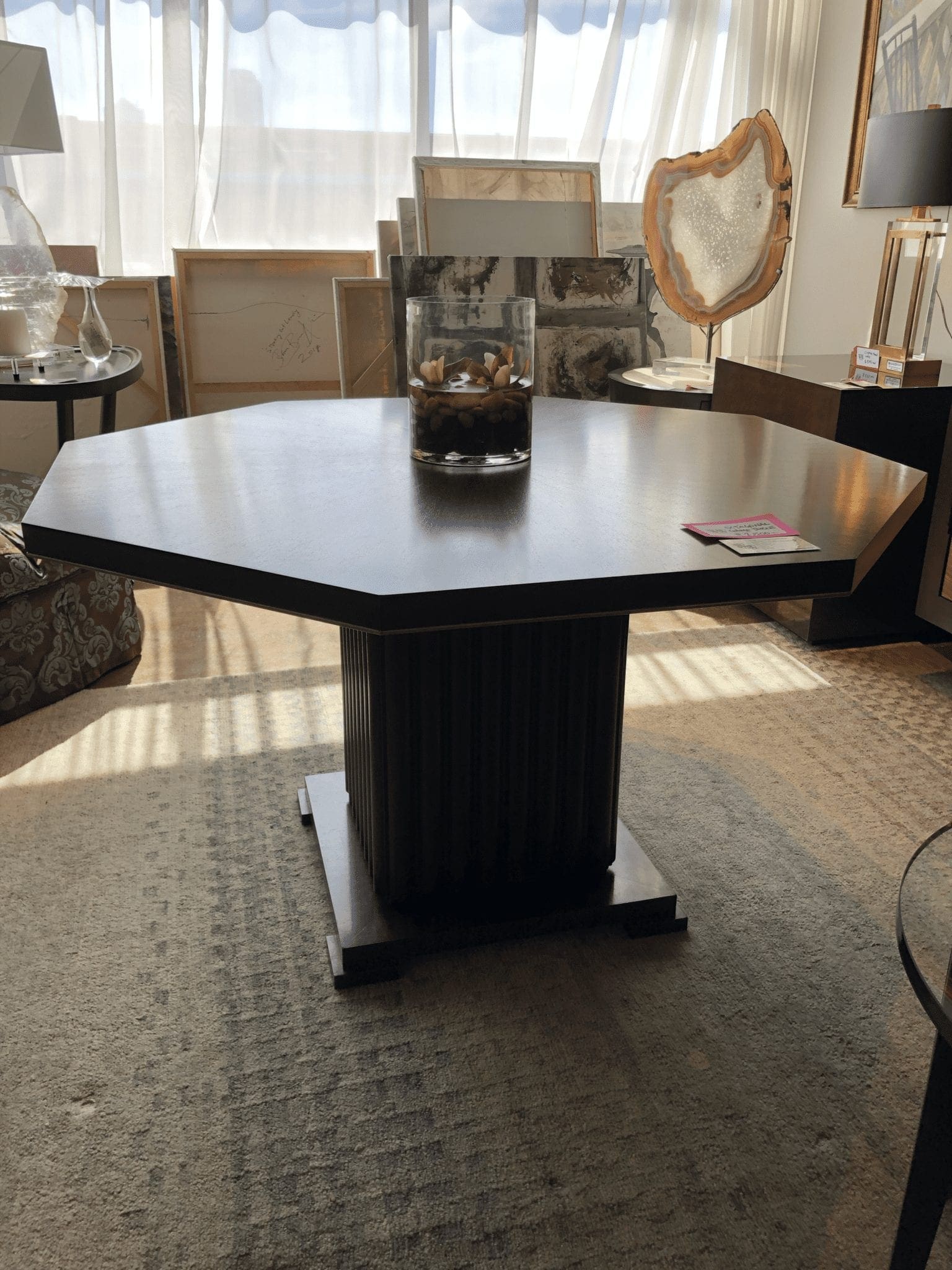 Octagonal Game Table William & Wesley Co.