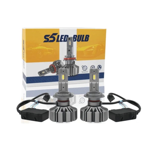 S5 Fanless 6000lm Led Automotive Led Replacement bulbs, led lights