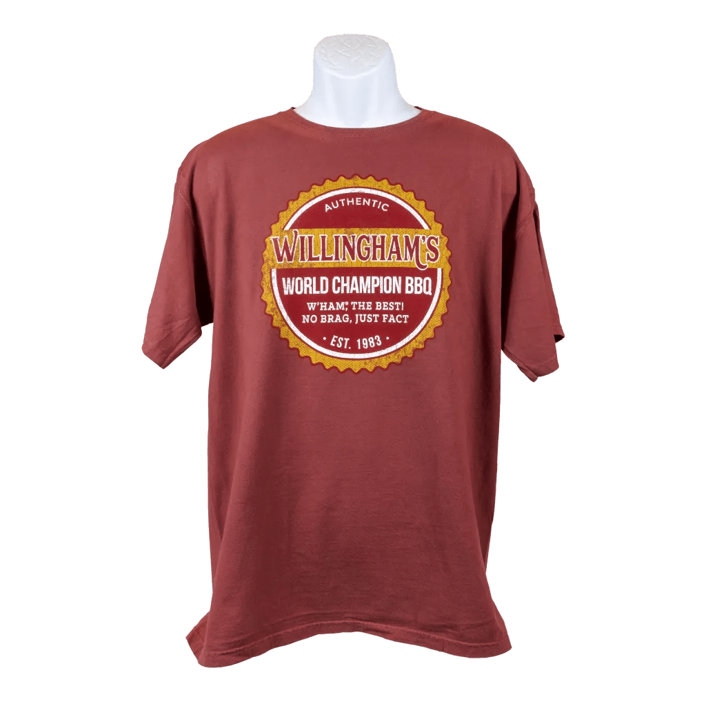 Shop for Authentic Willingham's® TShirt Willingham's BBQ Products