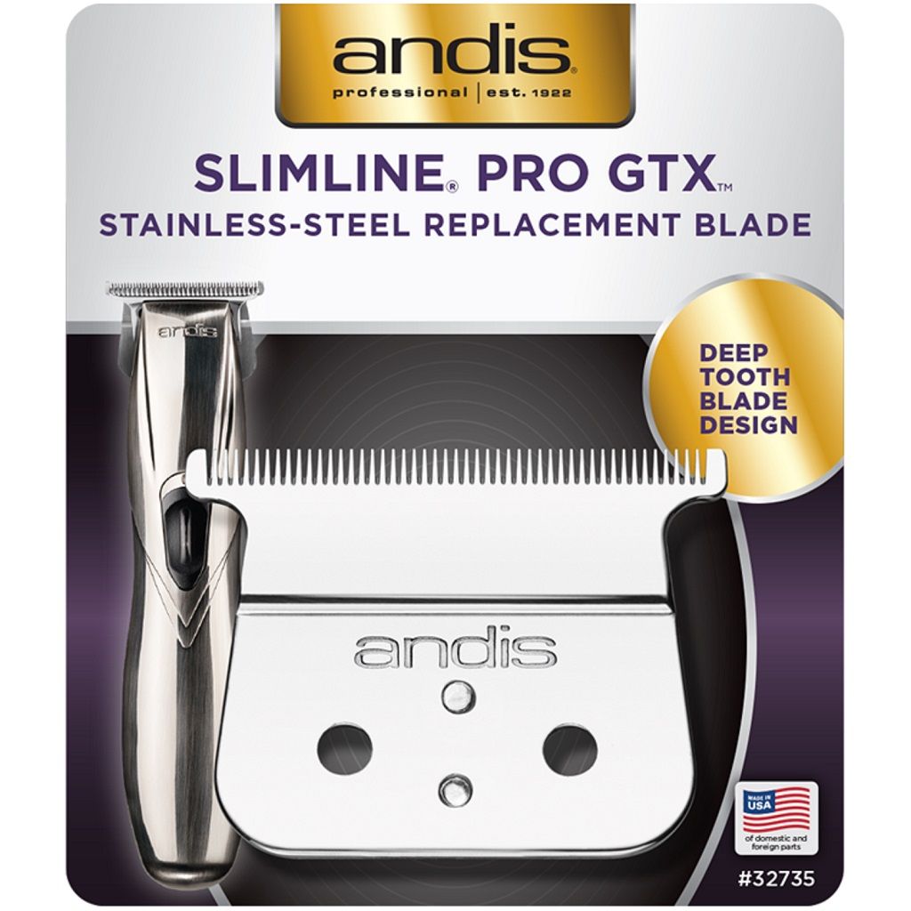 Andis Slimline Pro GTX Stainless Steel Replacement Blade Fits Slimline