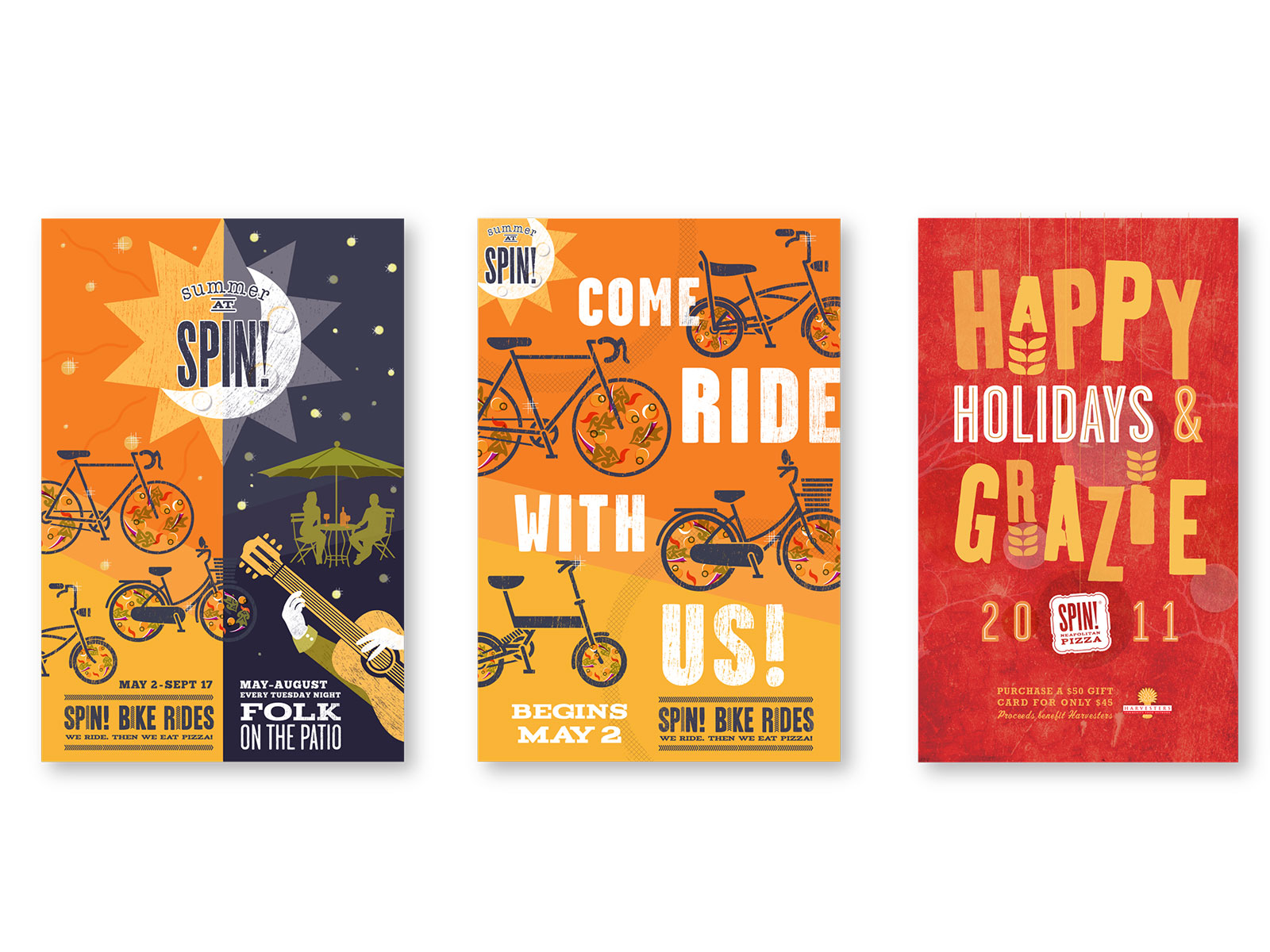 SPIN Pizza Startup Brand Strategy Willoughby Design