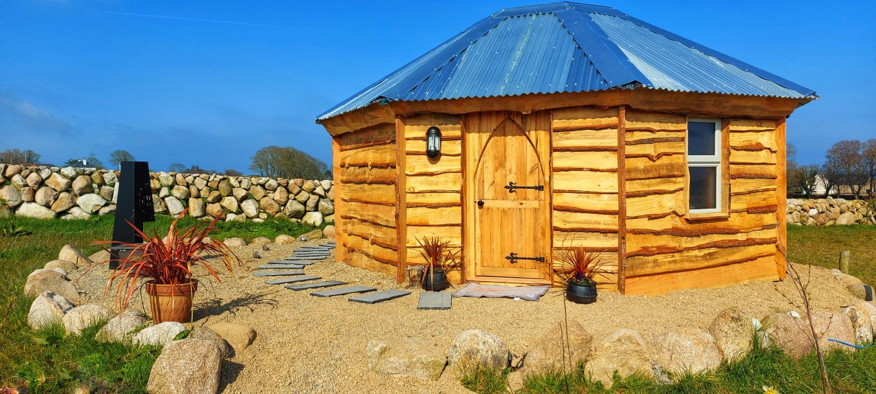 Luxury Glamping with private hot tub Northern Ireland