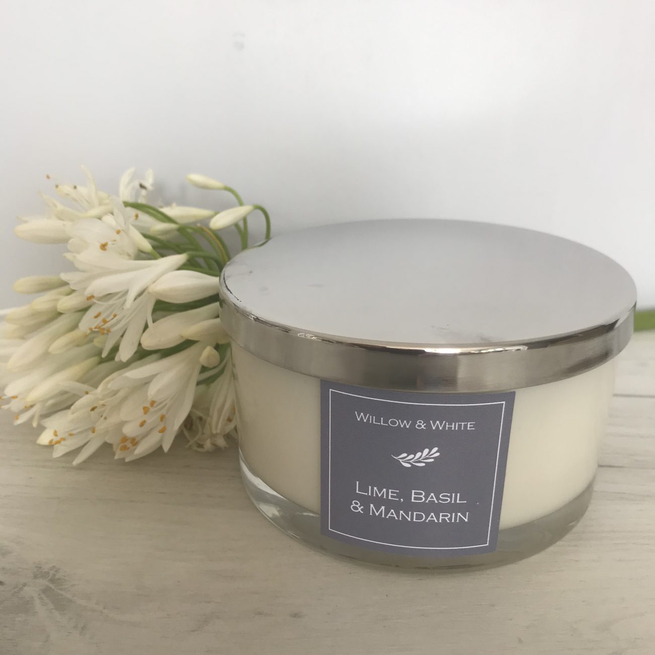 3Wick Candle Willow & White Candle Co
