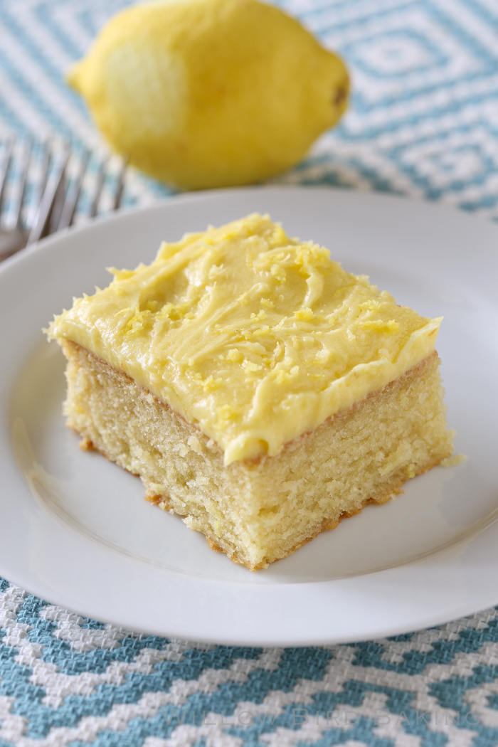 Quick LemonIced Yellow Cake (and 10 Reasons to Stay Alive) Willow