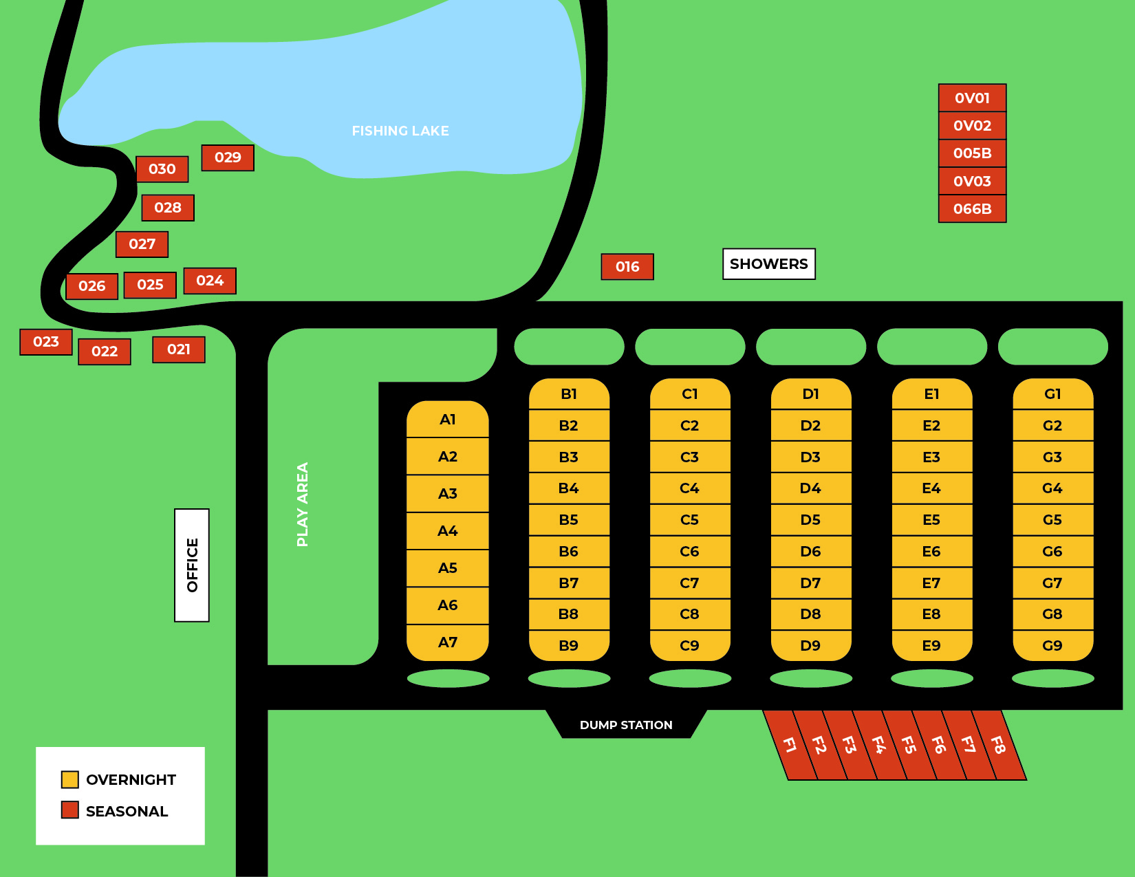 Our Campsites Willow Lake Campground