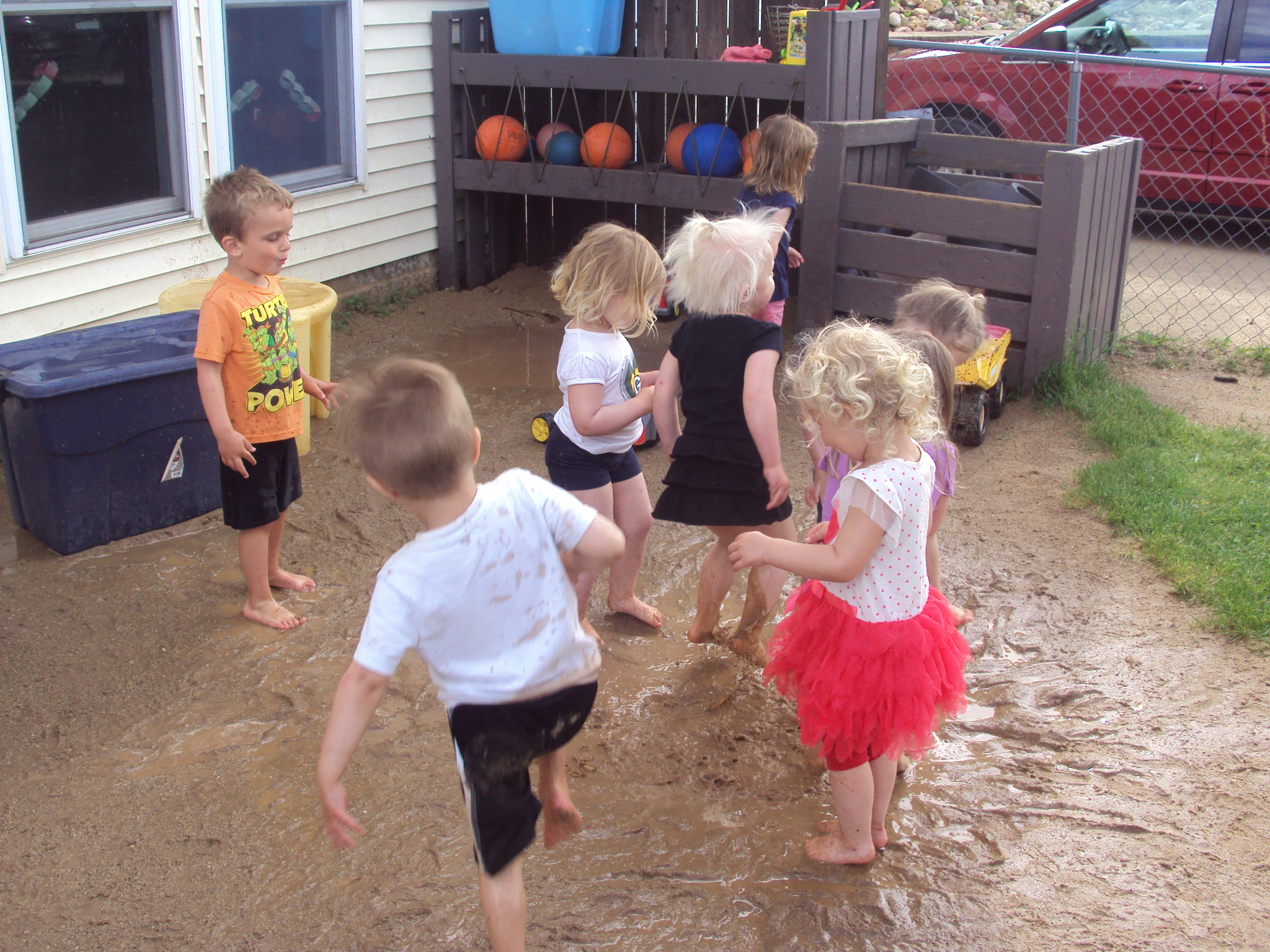 Outdoor Play Willow's Christian Child Care Center