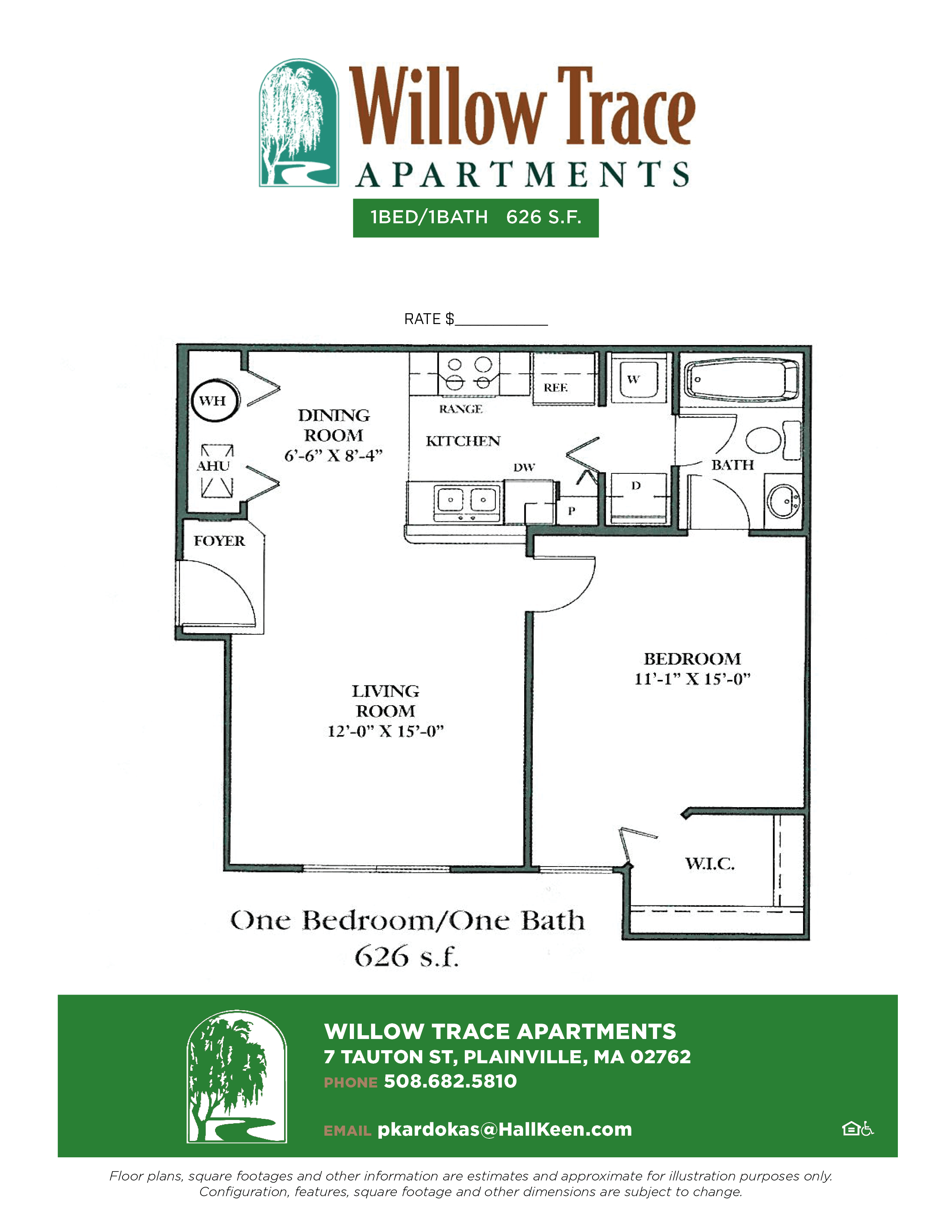 Floor Plans Willow Trace Apartments