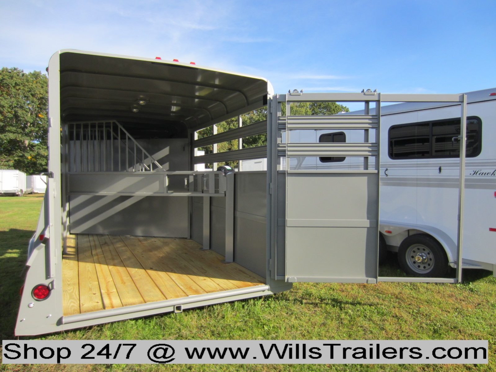 2020 Valley 3 Horse Slant Load Williams Trailer Center