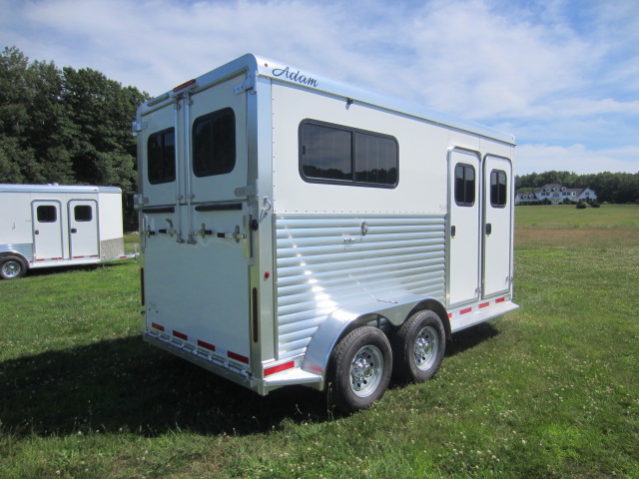 2021 Adam Jubilee 2 Horse Trailer Dressing Room Williams Trailer Center