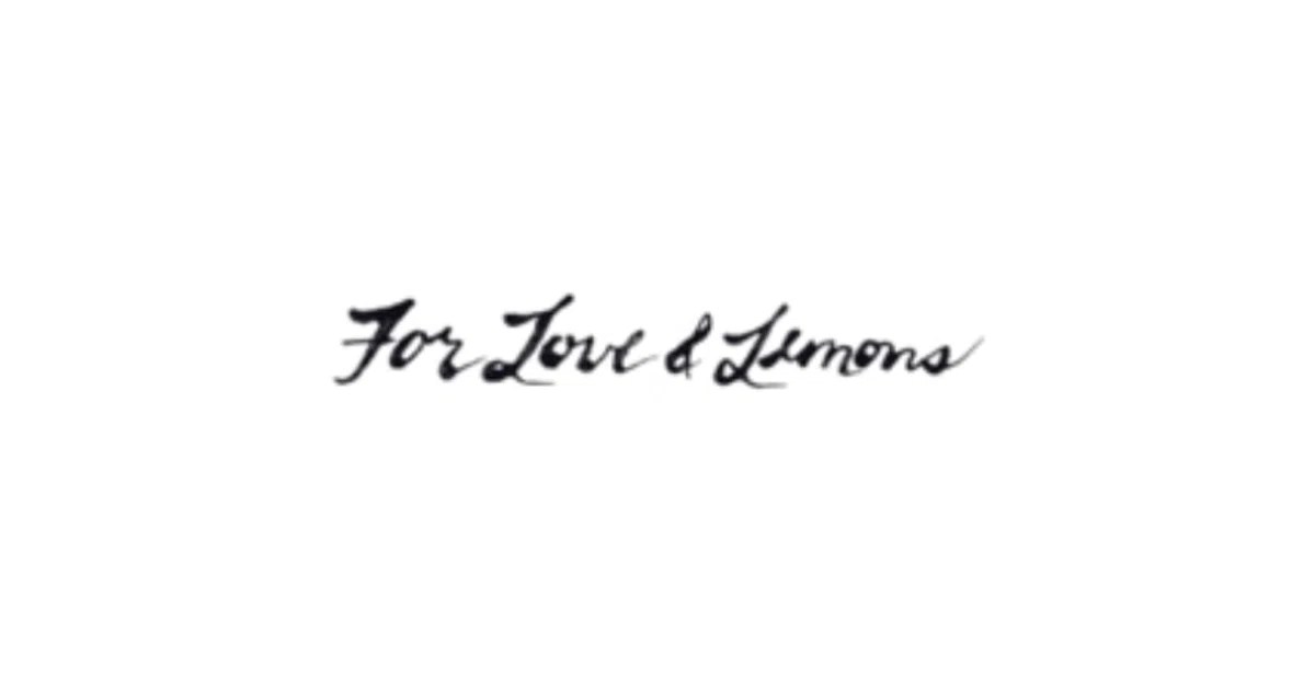 FOR LOVE & LEMONS Promo Code 30 Off in Feb 2024