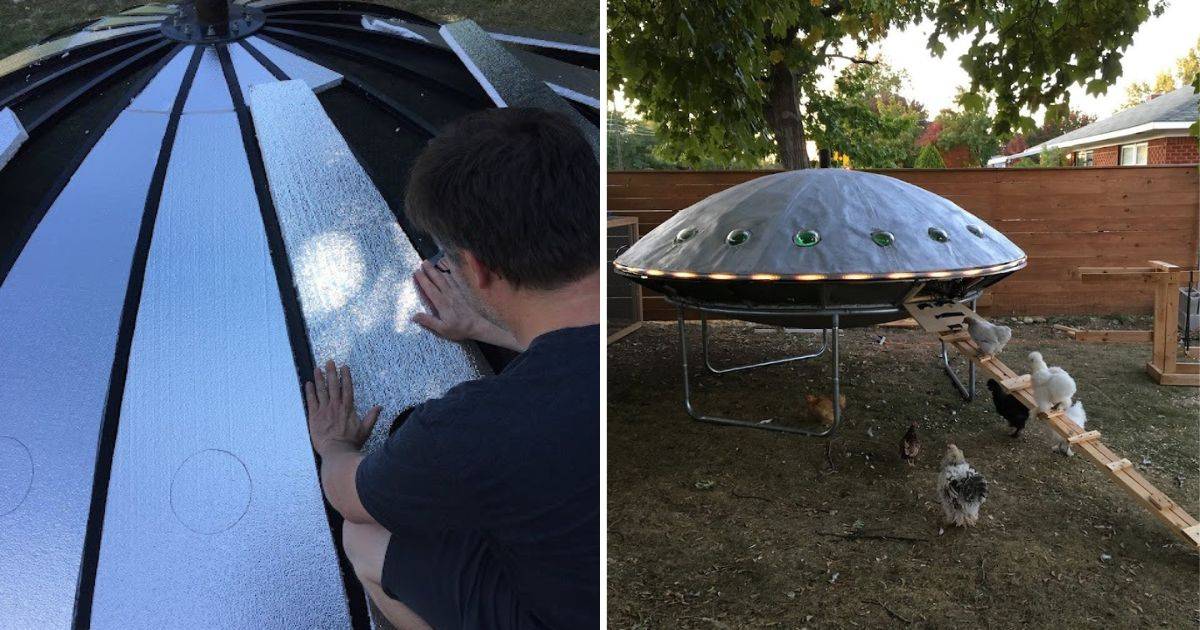 The Guide To Creating A UFO Chicken Coop That Will Blast Your Chickens