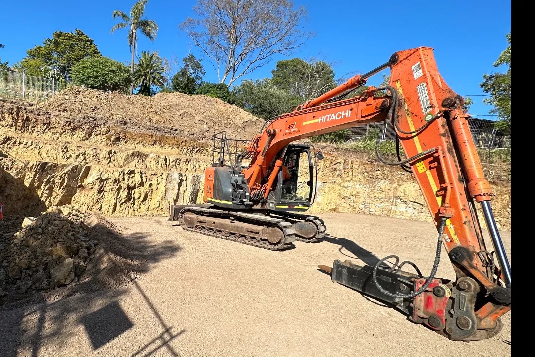 Rock Breaking Adelaide Willunga Earthmoving