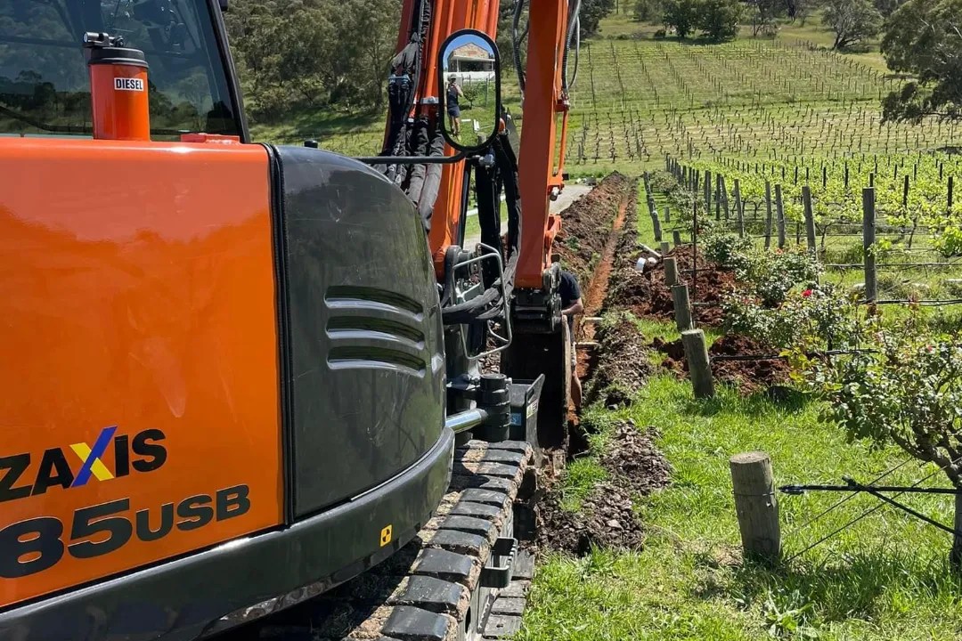 Trenching Adelaide Willunga Earthmoving