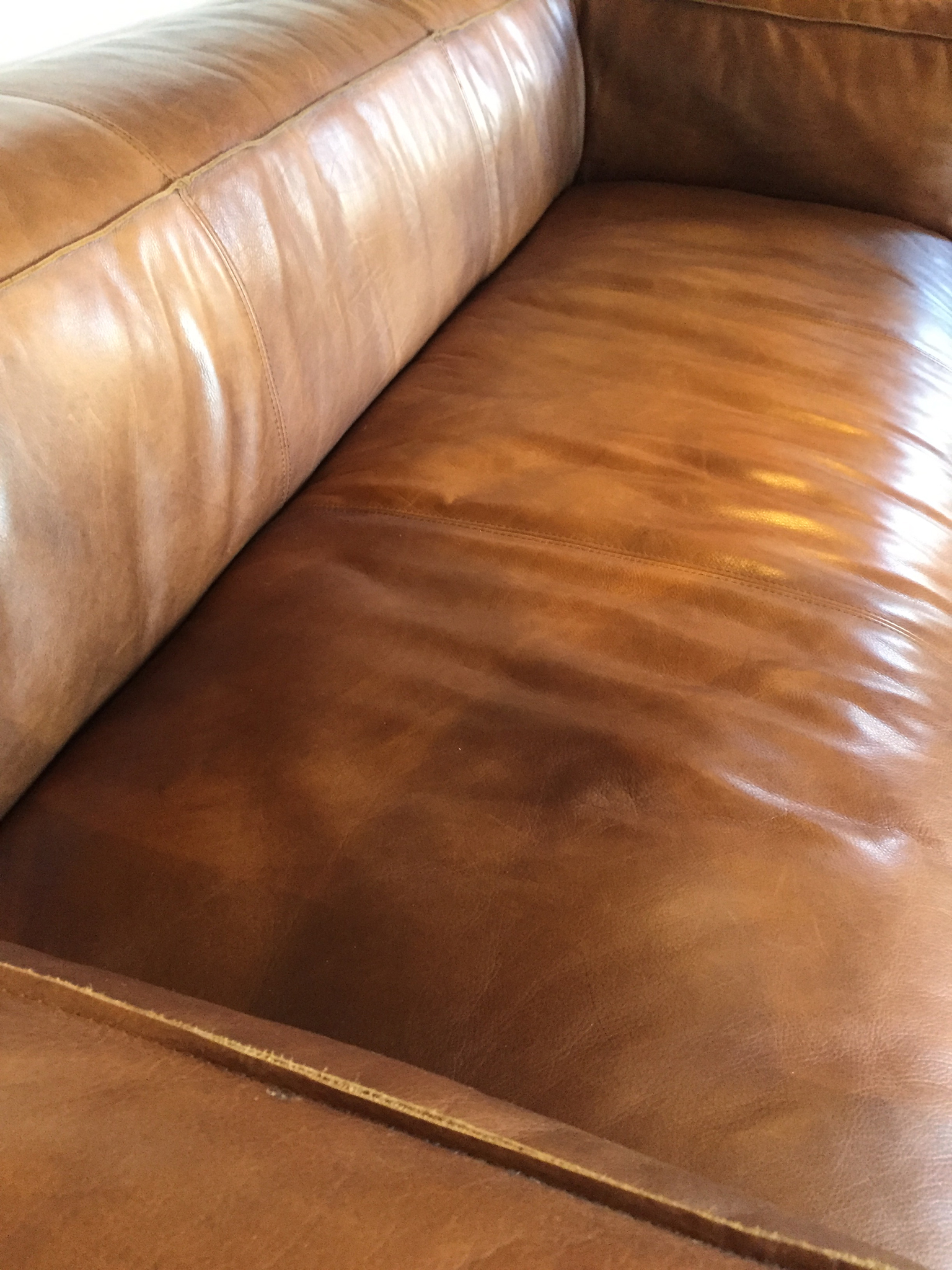 Wick Design Square Leather Sofa Wick Design